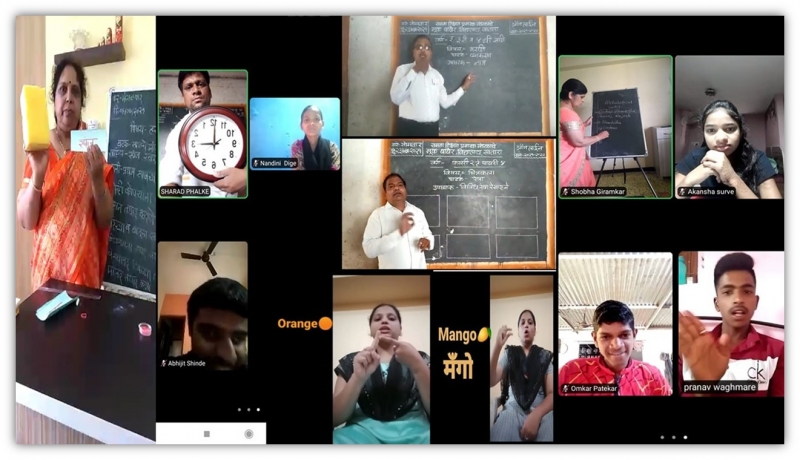Virtual Schooling Of Hearing Impaired Students during Pandemic